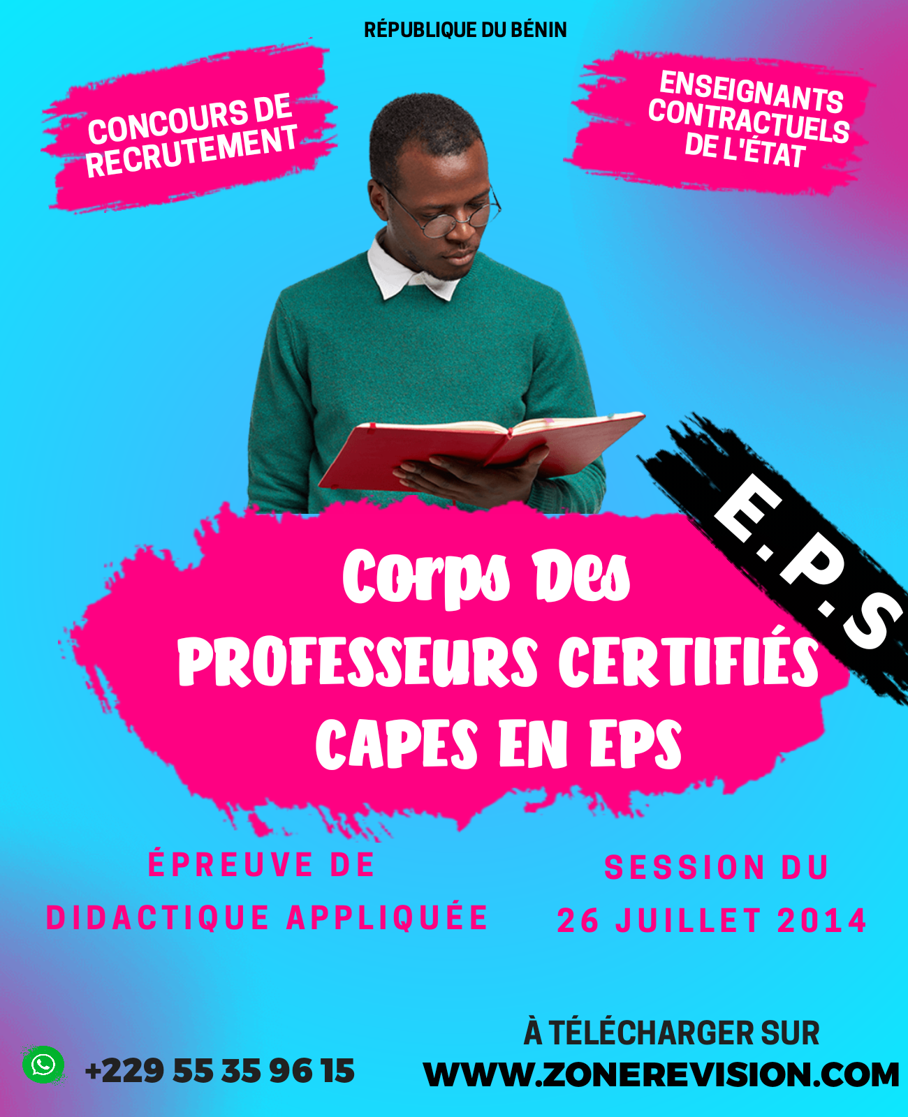 Aperçu de ÉPREUVE DE DIDACTIQUE APPLIQUÉE | OPTION: ÉDUCATION PHYSIQUE ET SPORTIVE DU CONCOURS ACE 2014