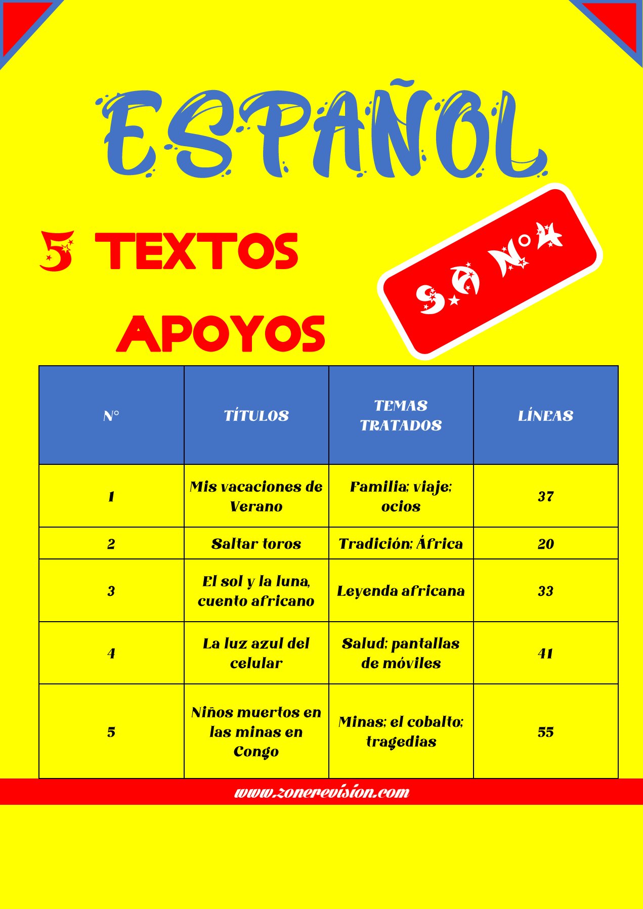 Aperçu de 5 ᴛᴇxᴛᴏs ᴀᴘᴏʏᴏs ᴇɴ ʟᴀs s. ᴀ ° 4