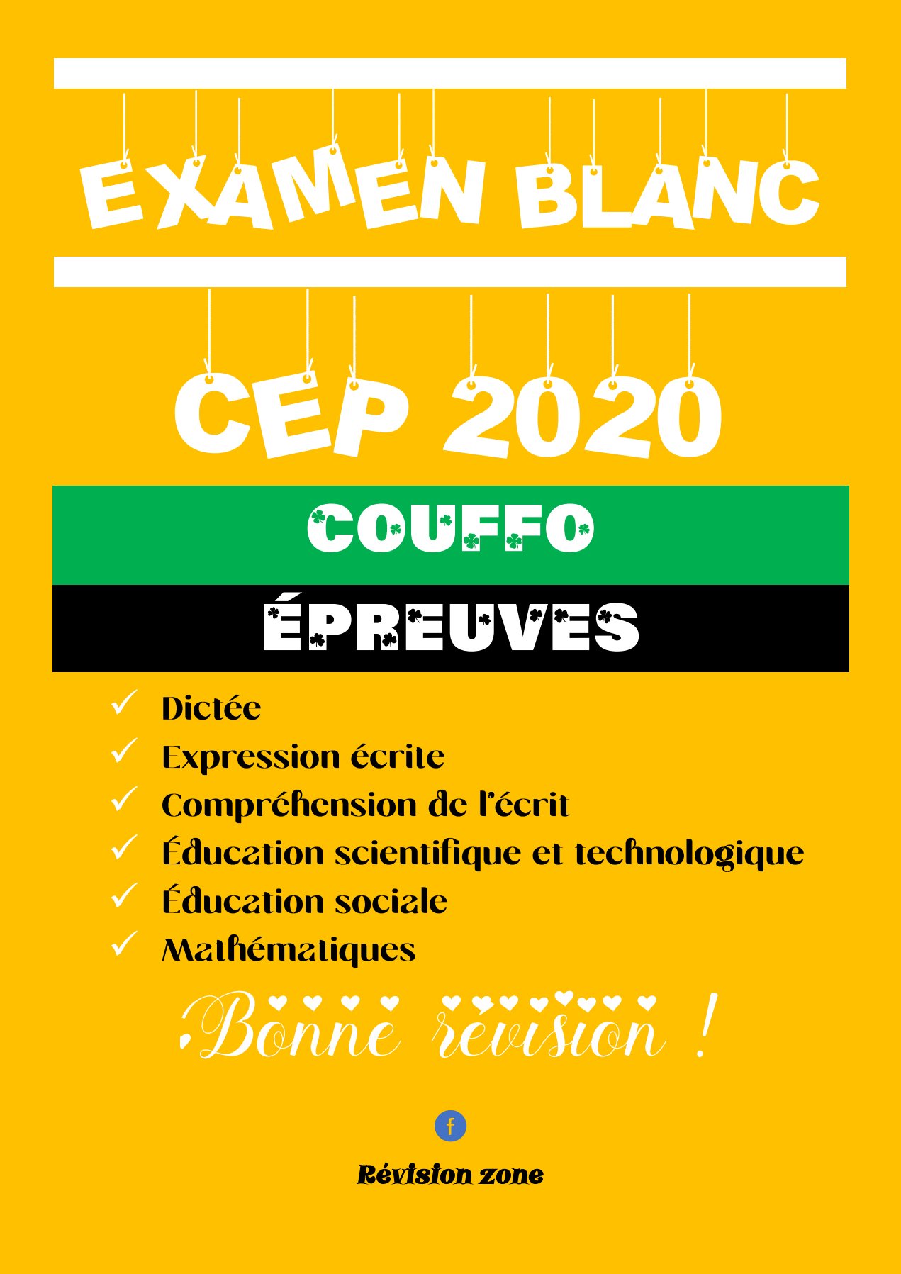 Aperçu de ᴇxᴀᴍᴇɴ ʙʟᴀɴᴄ ᴄᴇᴘ 2020 ᴄᴏᴜғғᴏ