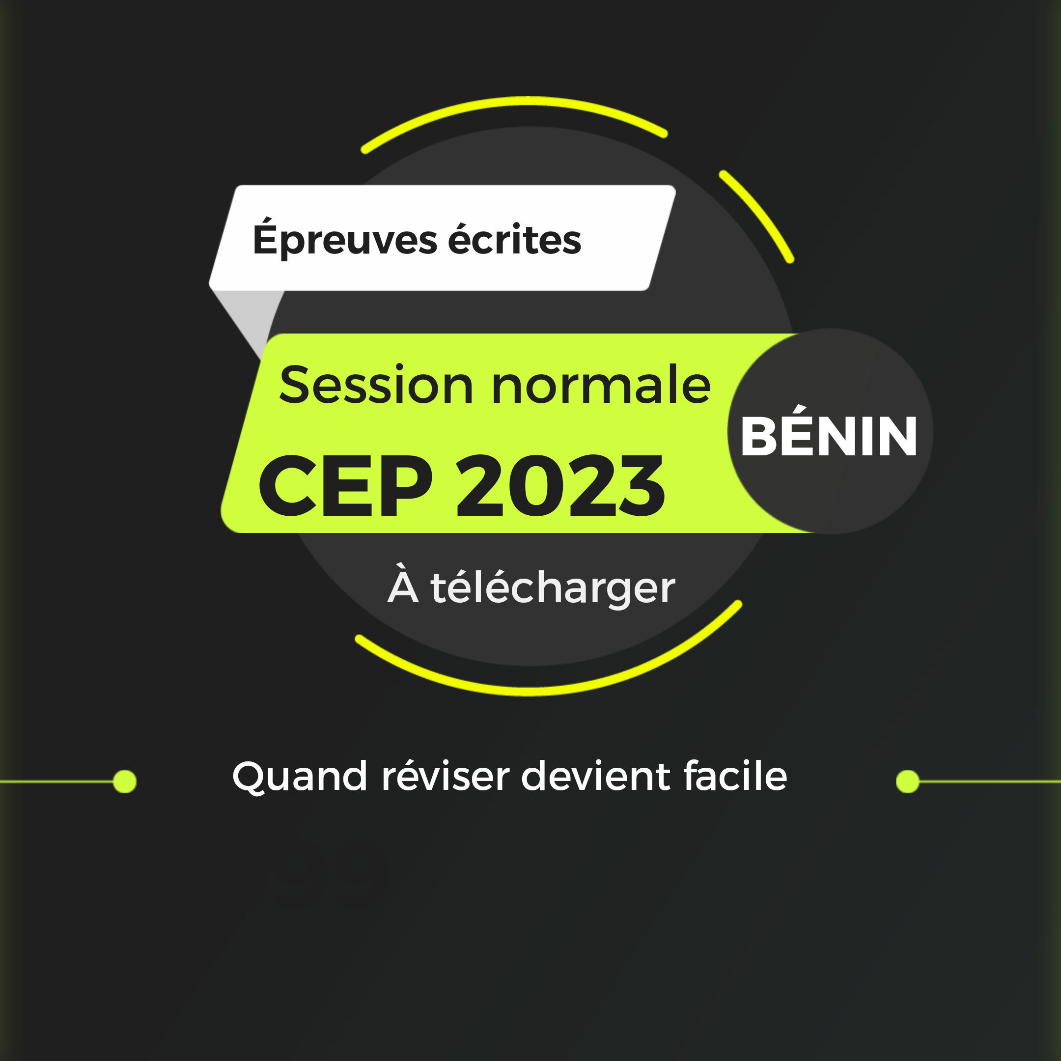 Aperçu de CEP 2023 SESSION NORMALE BENIN
