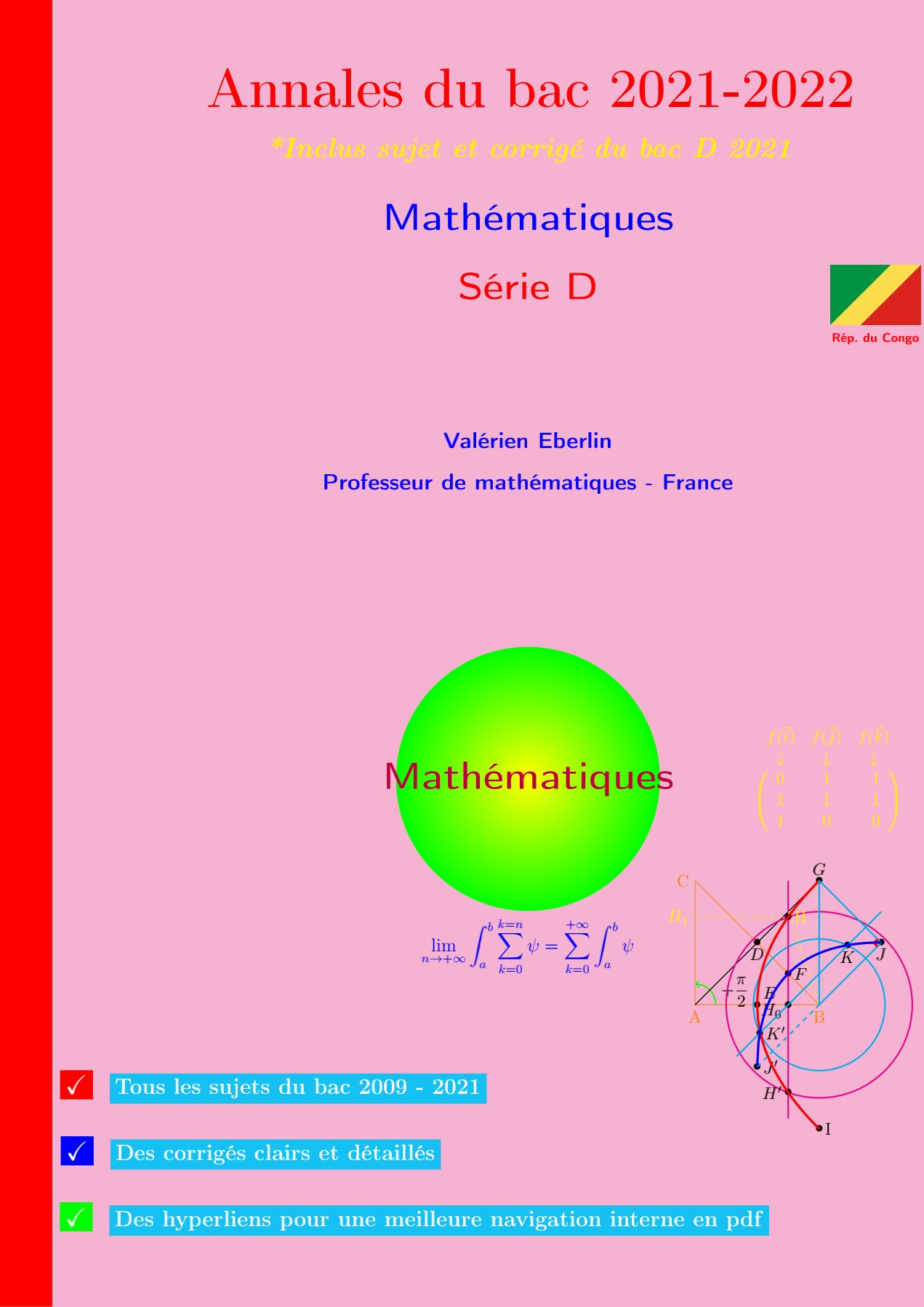Aperçu de Annales du Bac__ Série D_Congo 2009-2021