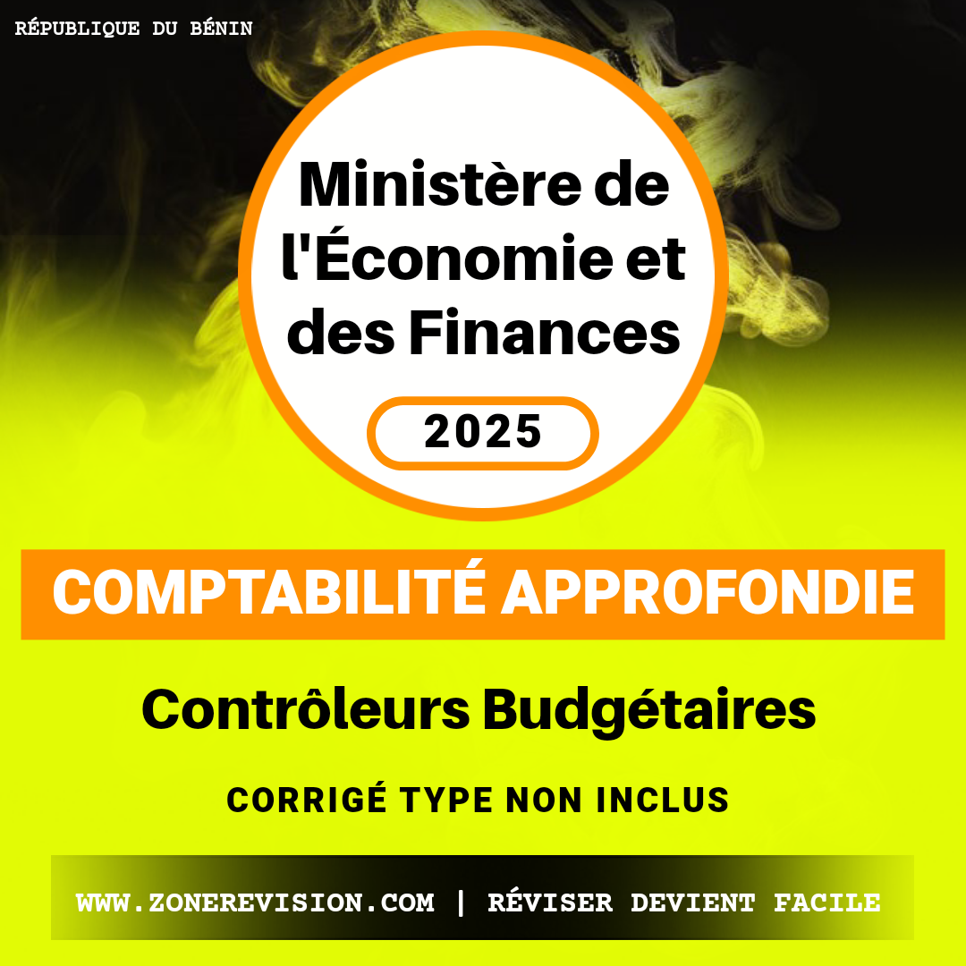 Aperçu de Recrutement MEF Juillet 2025 • Comptabilité approfondie • Contrôleurs Budgétaires • Master