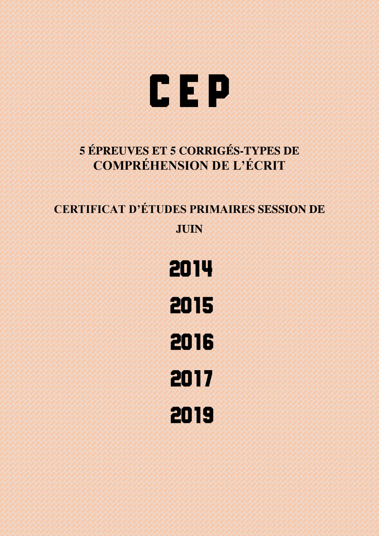 Aperçu de COMPRÉHENSION DE L'ÉCRIT