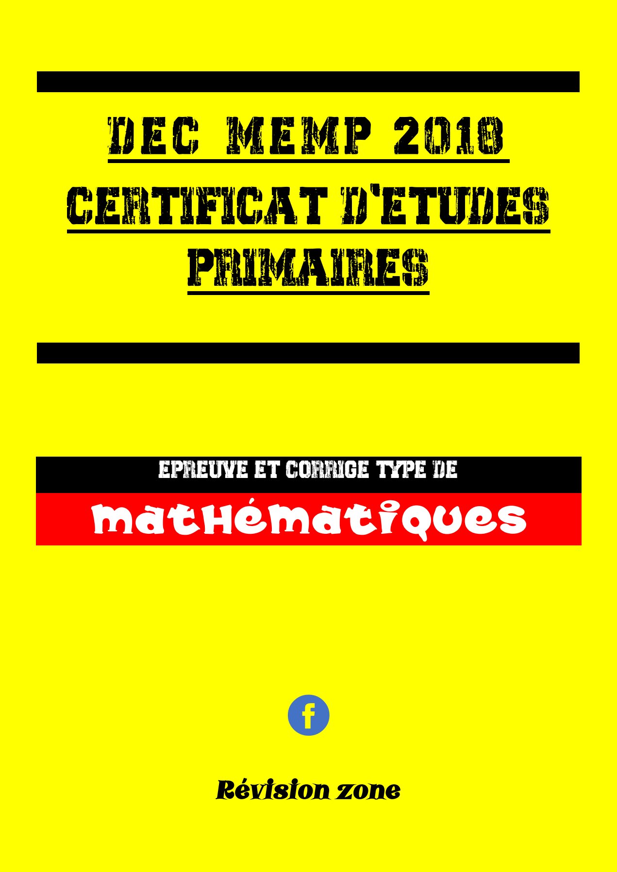 Aperçu de CEP 2018 + CORRIGÉ MATHS