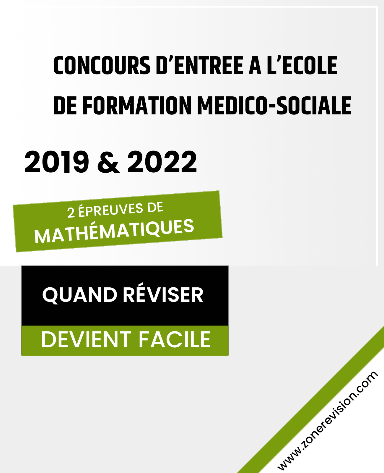 Aperçu de CONCOURS D’ENTREE À EFMS 2019 & 2022 MATHS