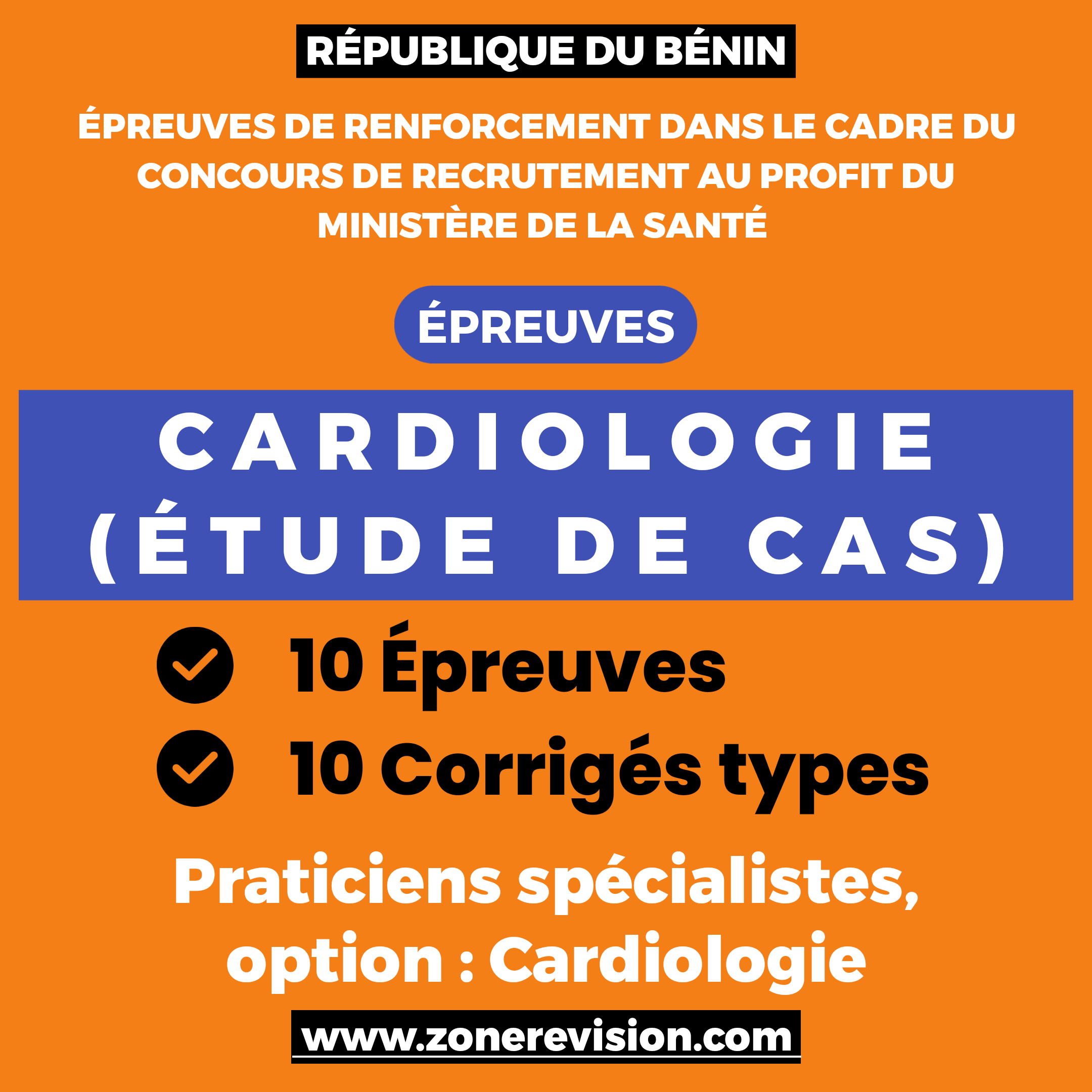 Aperçu de Cardiologie (étude de cas)  Praticiens spécialistes, option : Cardiologie